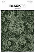 Cardi Sage Tapestry Necktie