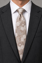 Ted Stanford Sandstone Blossom Floral Necktie