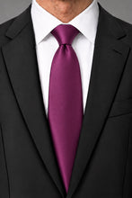 Cardi Sangria Luxury Satin Necktie