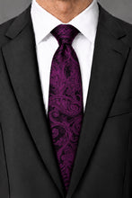 Cardi Sangria Tapestry Necktie
