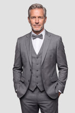 Allure Men "Savoy" Medium Grey Suit Jacket (Separates)