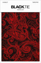 Cardi Scarlet Tapestry Necktie