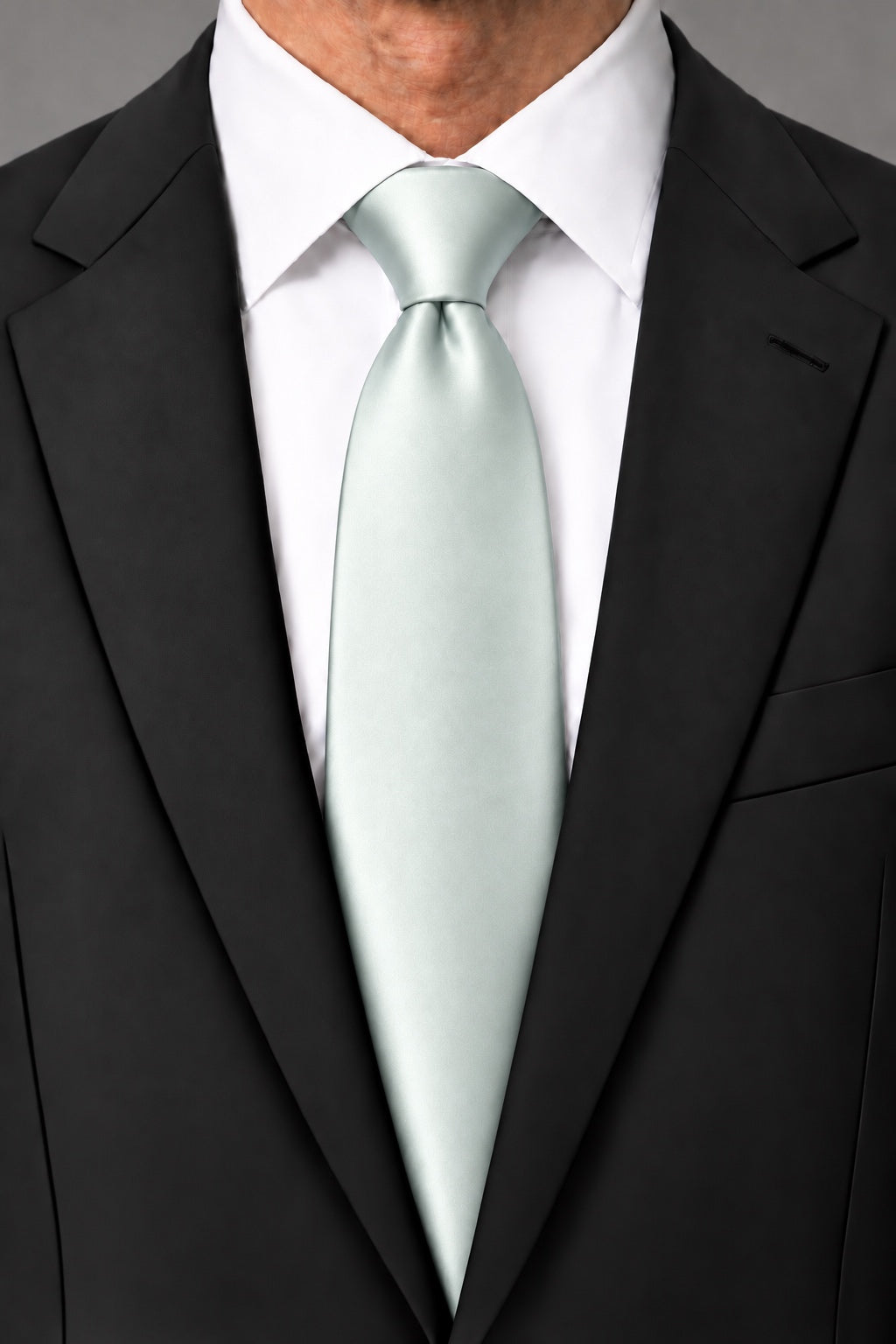 Cardi Sea Glass Luxury Satin Necktie