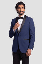BLACKTIE "Sebastian" Indigo Pindot Tuxedo Jacket