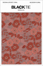 Ted Stanford Sedona & Desert Coral Blossom Floral Necktie