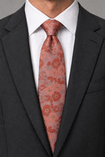 Ted Stanford Sedona & Desert Coral Blossom Floral Necktie