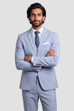 Couture 1910 "Sharkskin" Oxford Blue Suit Jacket (Separates)