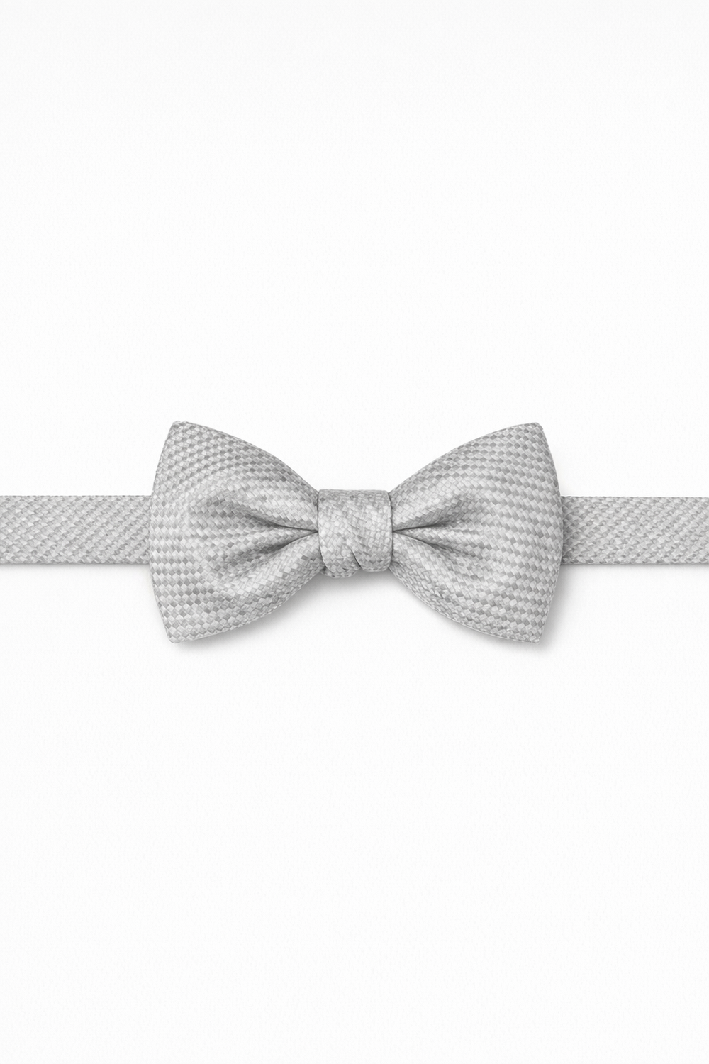 Cardi Silver Venetian Bow Tie