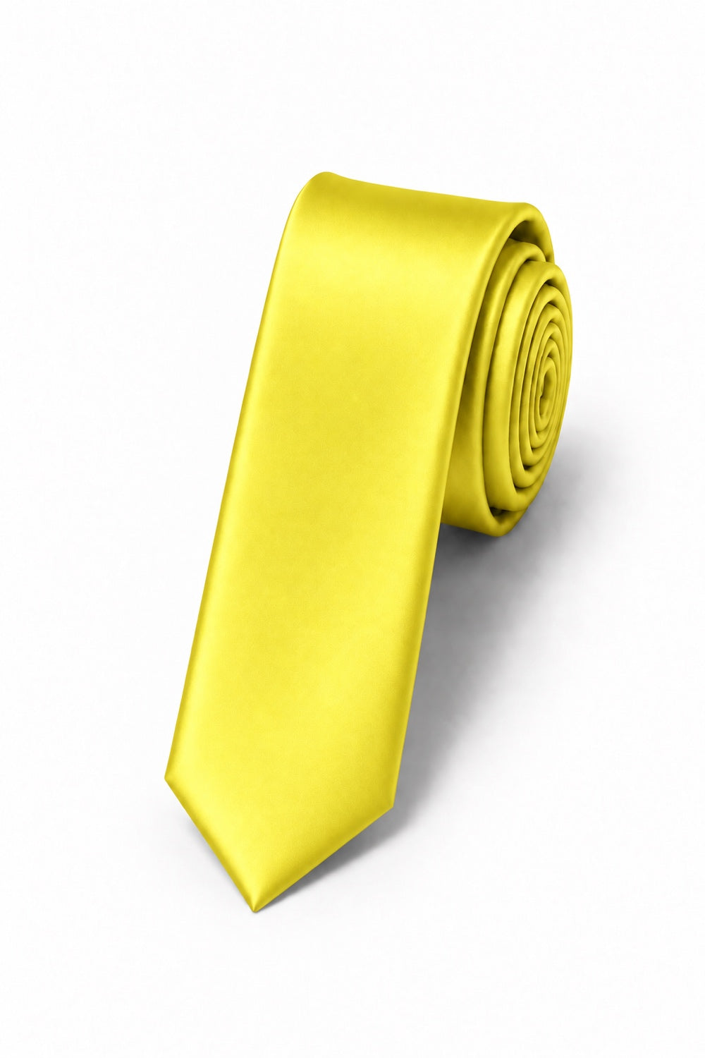 Cardi Sunbeam Luxury Satin Skinny Necktie