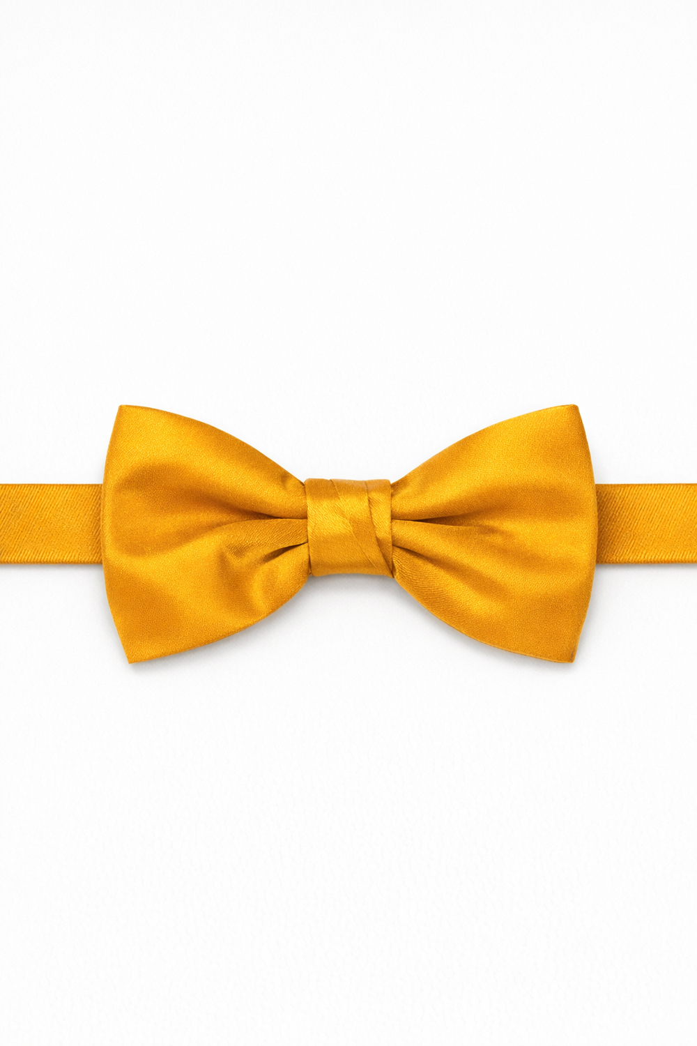 Cardi Pre-Tied Tangerine Luxury Satin Bow Tie