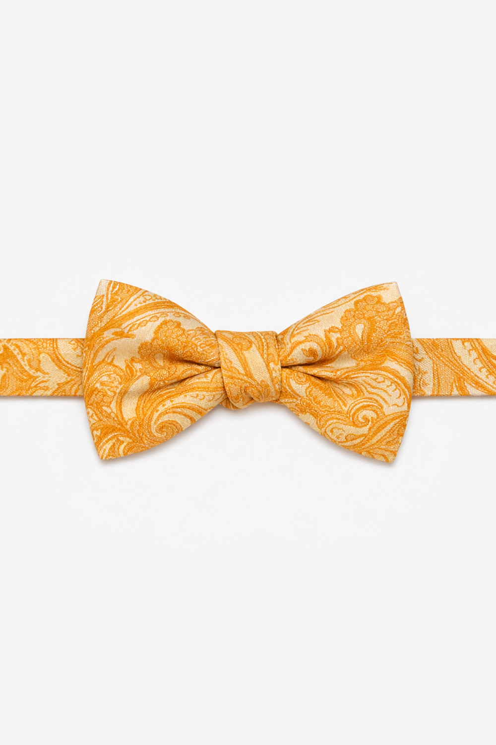 Cardi Pre-Tied Tangerine Tapestry Bow Tie