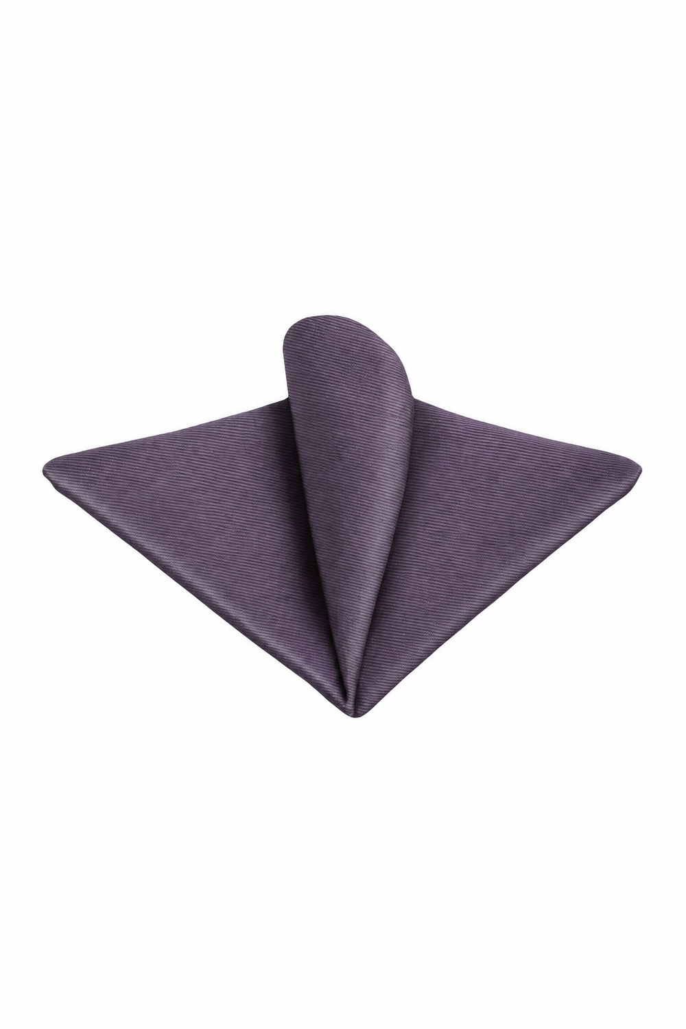 Ted Stanford Amethyst Modern Solid Pocket Square