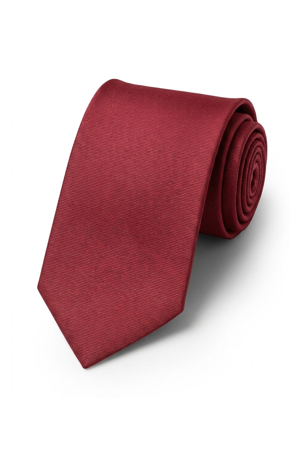 Ted Stanford Apple Modern Solid Necktie