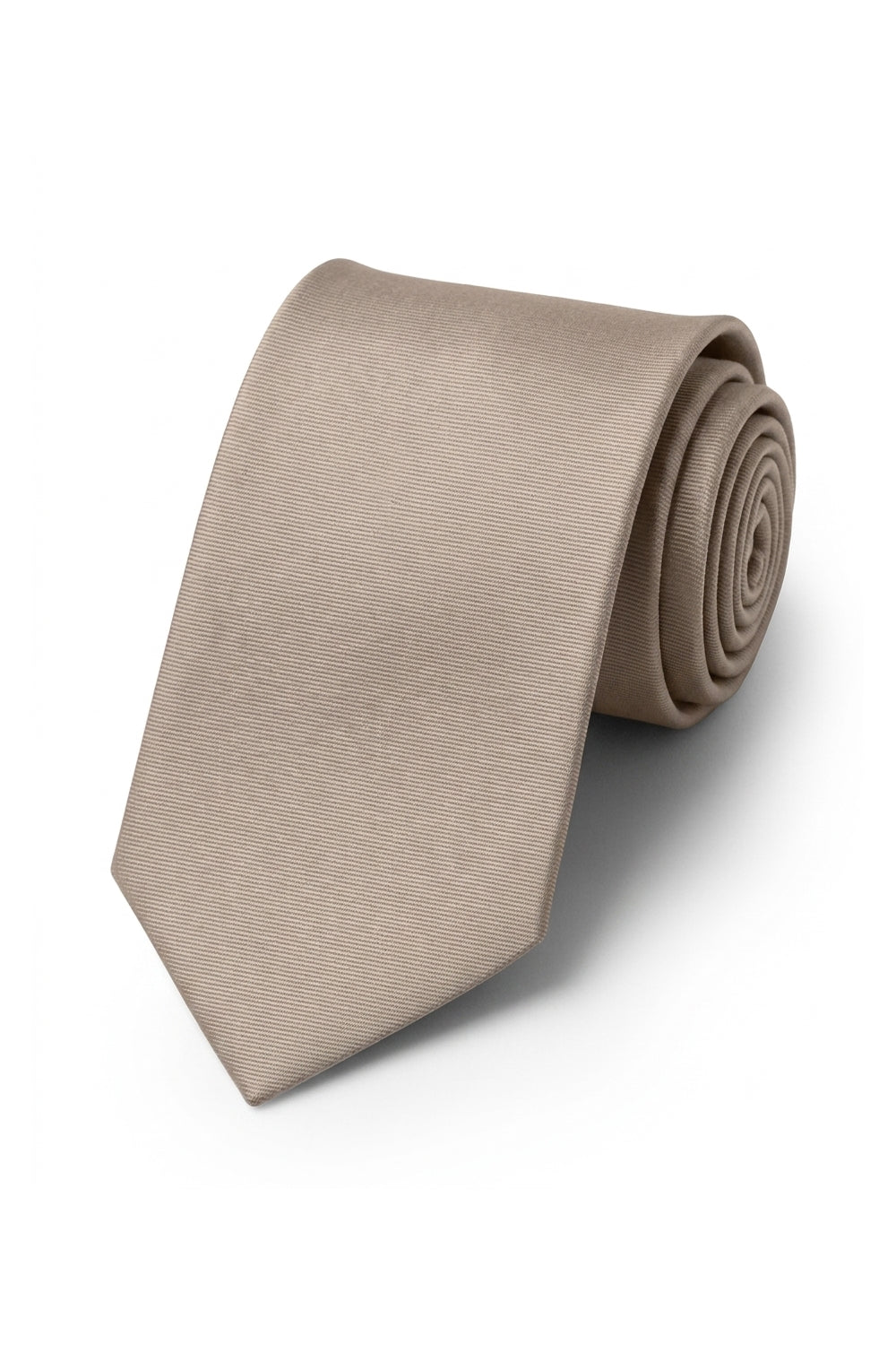 Ted Stanford Biscotti Modern Solid Necktie