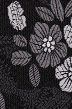 Ted Stanford Black Blossom Floral Necktie