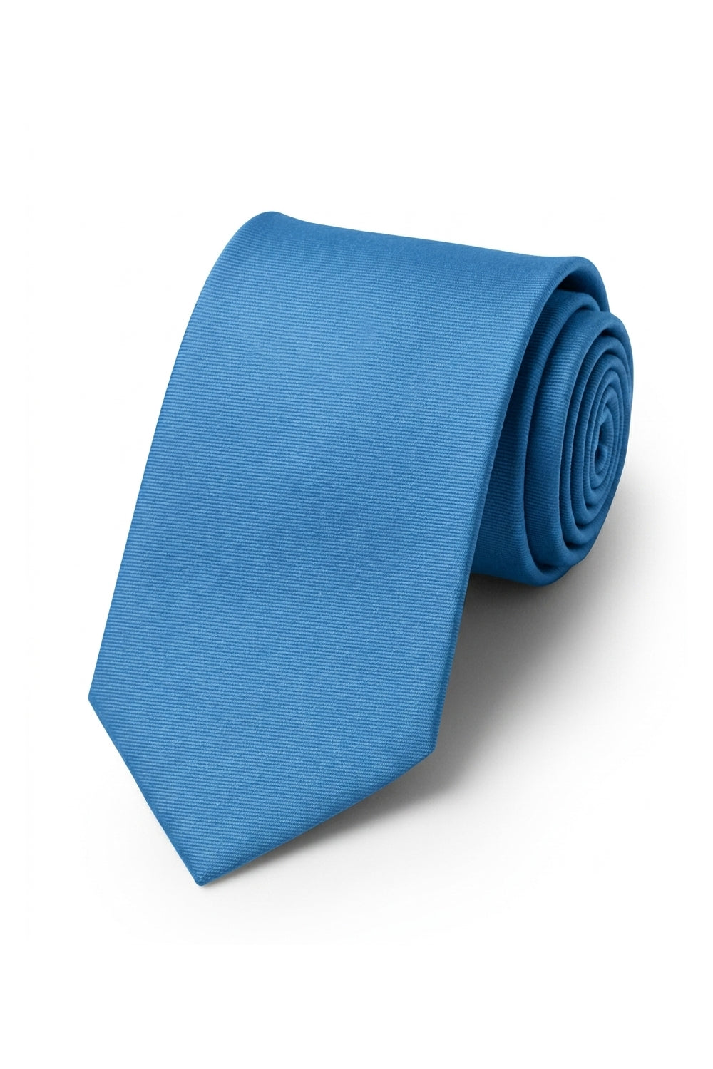 Ted Stanford Blue Ice Modern Solid Necktie