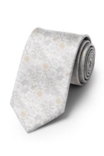 Ted Stanford Bridal Ivory Blossom Floral Necktie