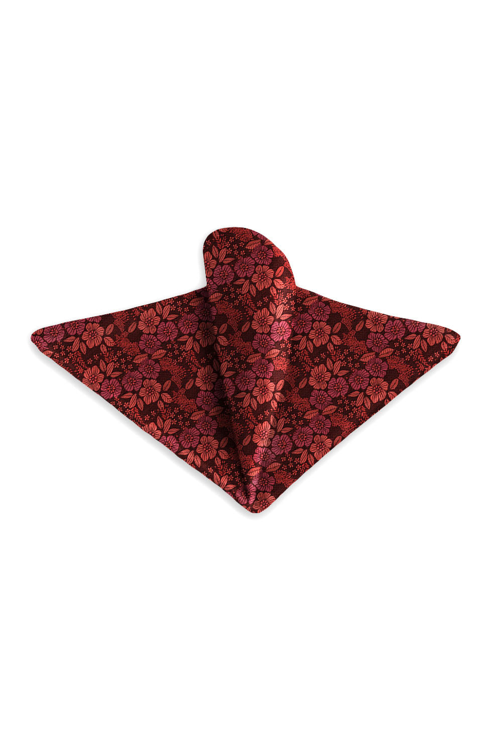 Ted Stanford Chianti Blossom Floral Pocket Square