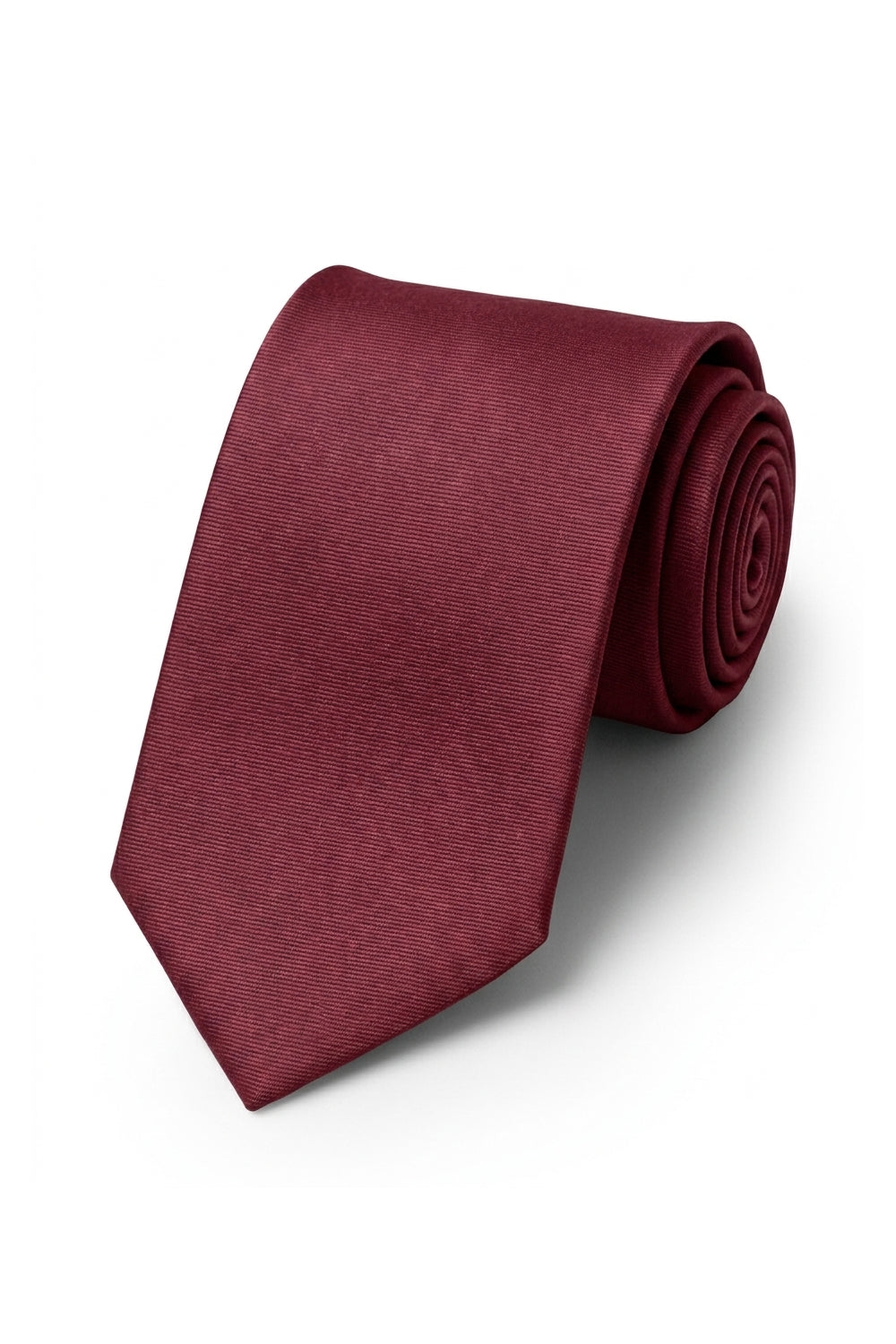 Ted Stanford Chianti Rose Modern Solid Necktie