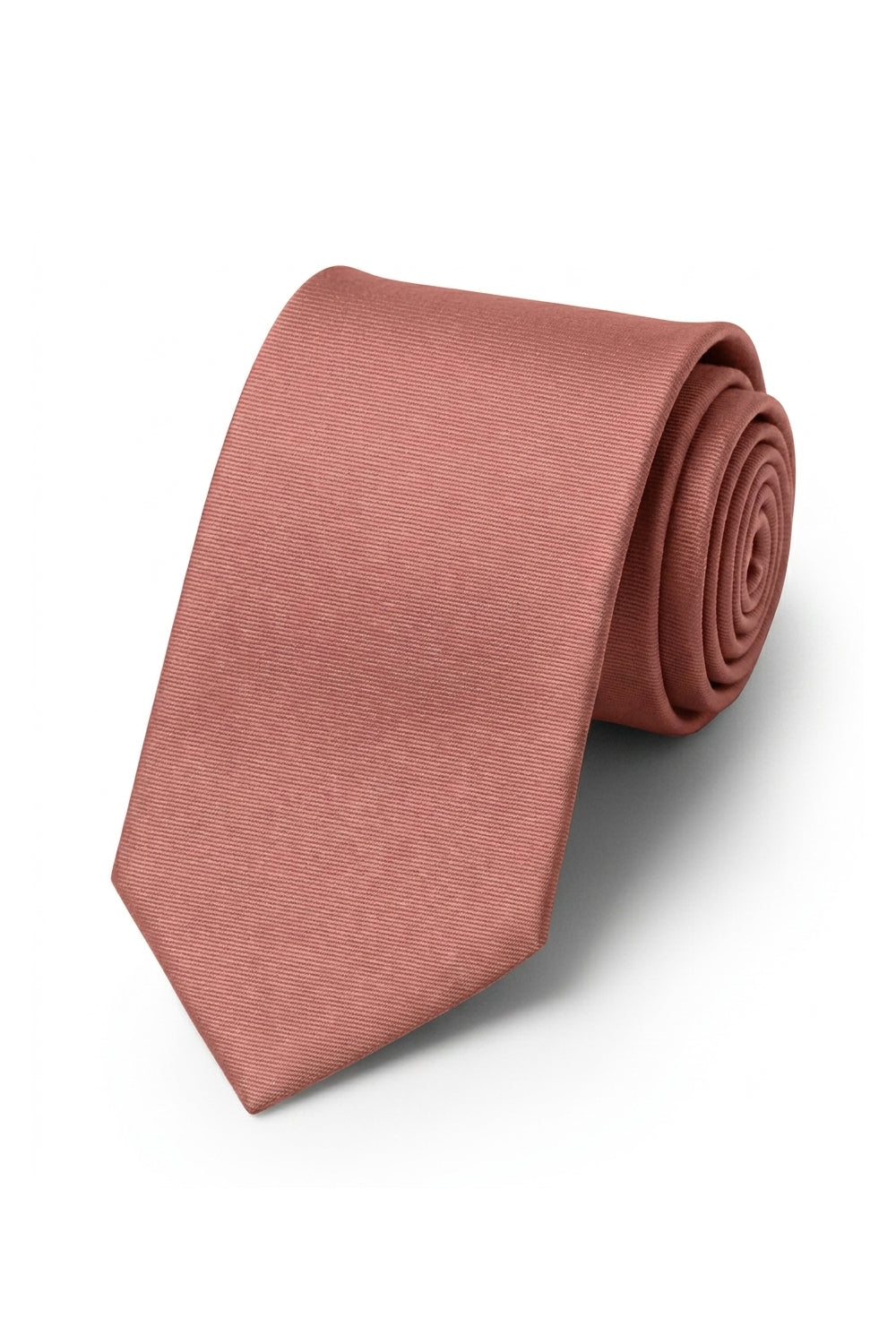 Ted Stanford Desert Coral Modern Solid Necktie
