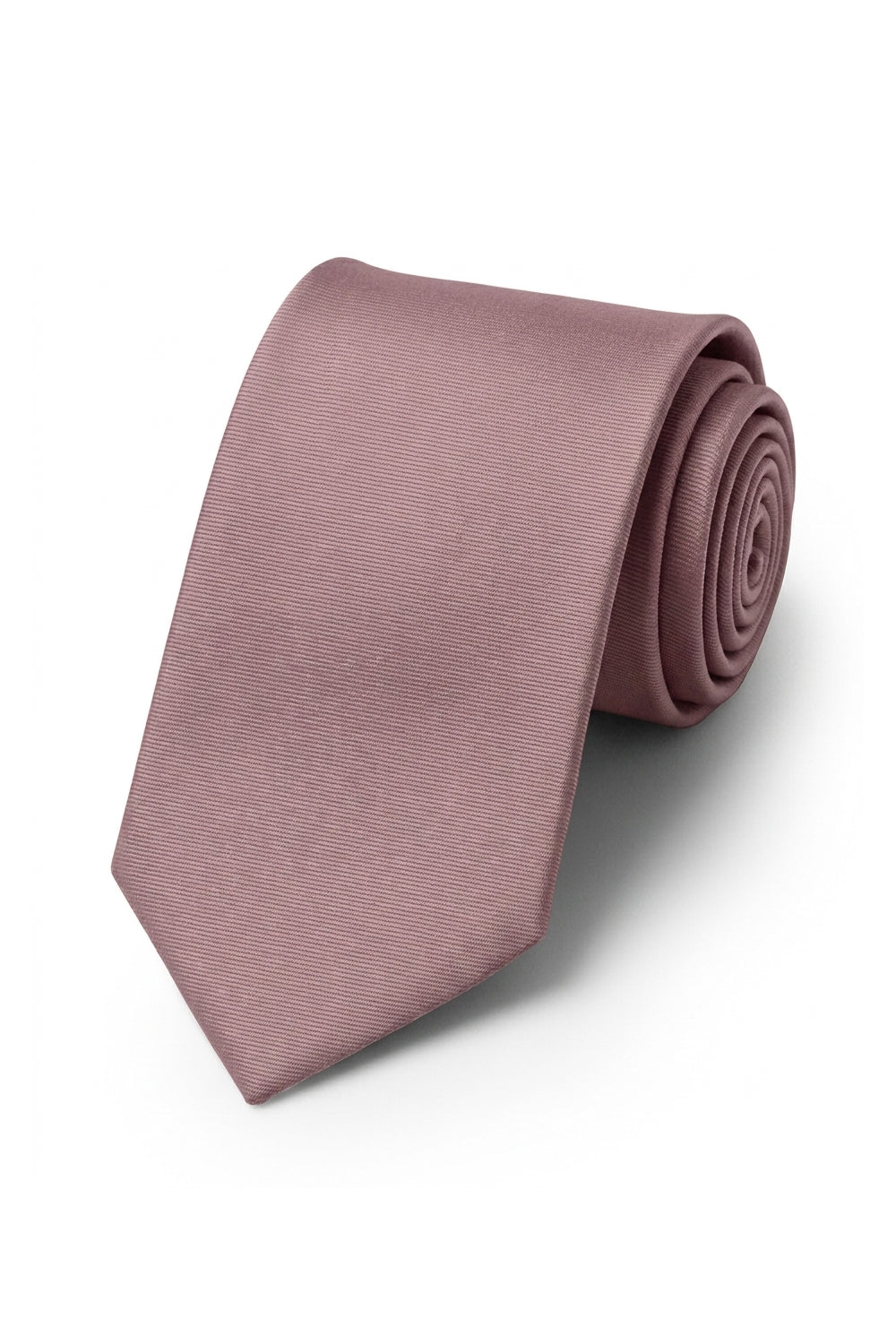 Ted Stanford Dusty Rose Modern Solid Necktie