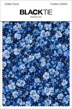 Ted Stanford "Floral Fusion" Cobalt Blue Peak Tuxedo Jacket (Separates)