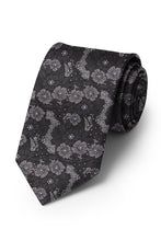 Ted Stanford Granite Blossom Floral Necktie
