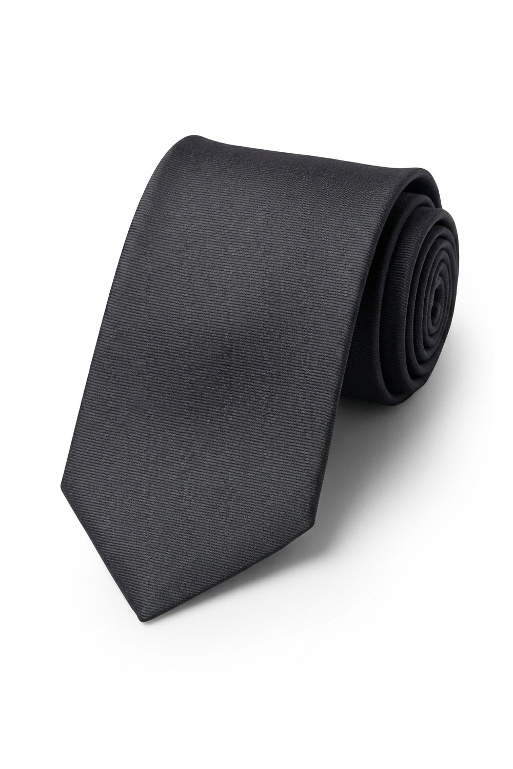 Ted Stanford Graphite Modern Solid Necktie