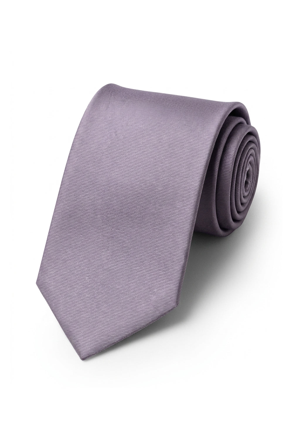 Ted Stanford Lavender Haze Modern Solid Necktie
