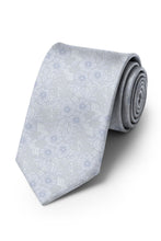 Ted Stanford Light Blue Blossom Floral Necktie