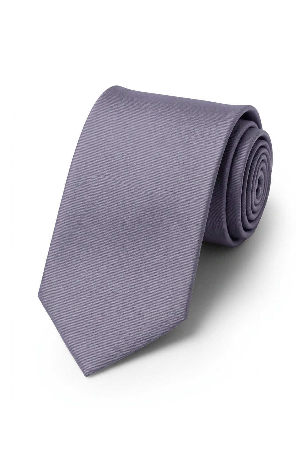 Ted Stanford Lilac Modern Solid Necktie