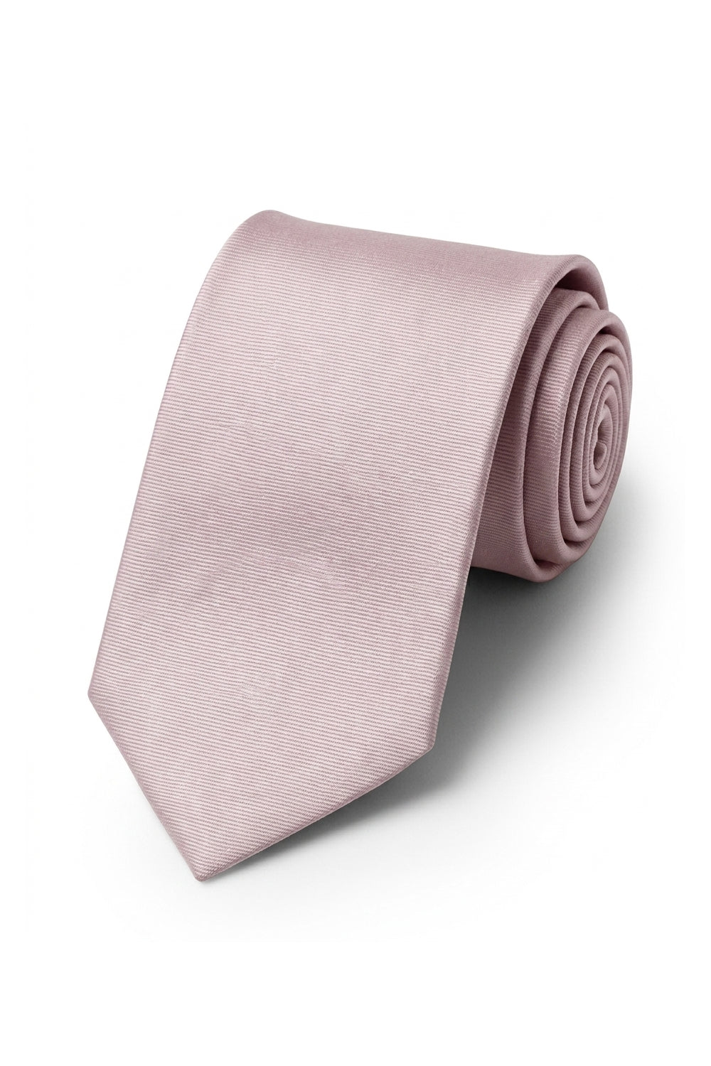 Ted Stanford Loves Blush Modern Solid Necktie