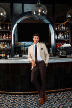 Ted Stanford "Metro Plaid" Tan Suit Jacket (Separates)
