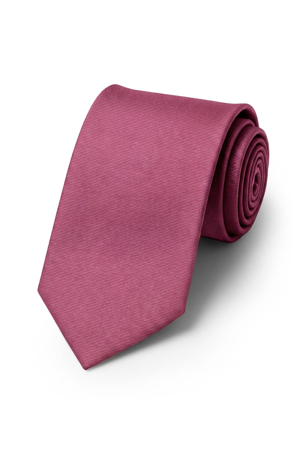 Ted Stanford Mulberry Modern Solid Necktie