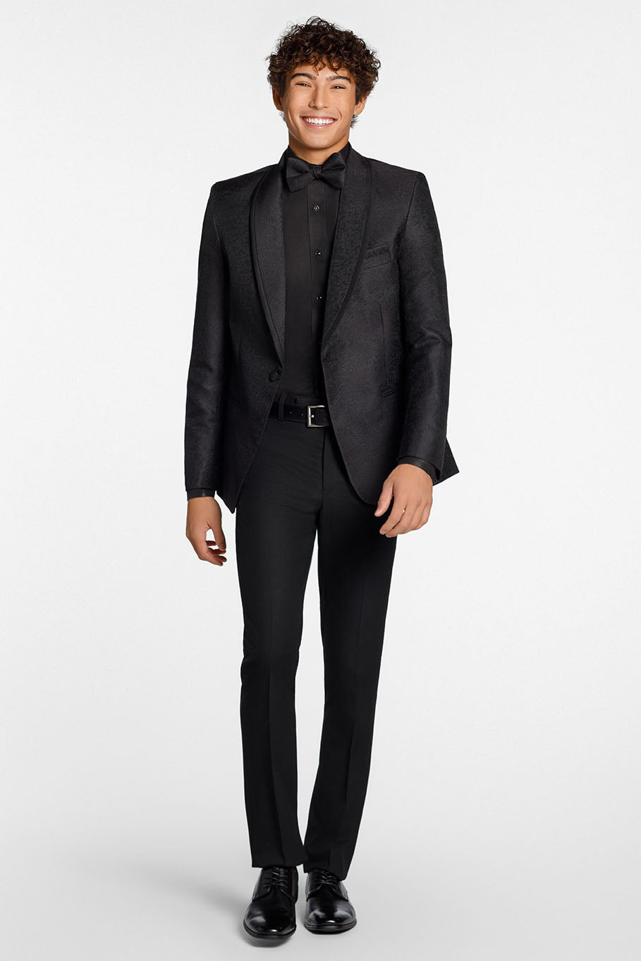Ted Stanford "Night Vine" Black Shawl Tuxedo Jacket (Separates)
