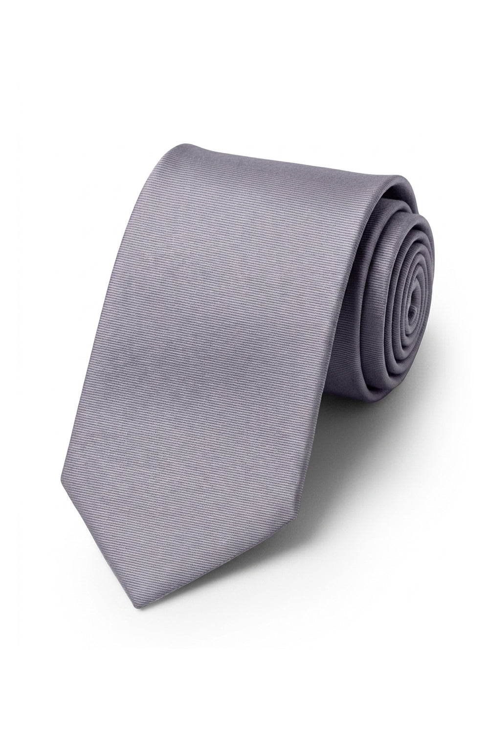 Ted Stanford Orchid Modern Solid Necktie