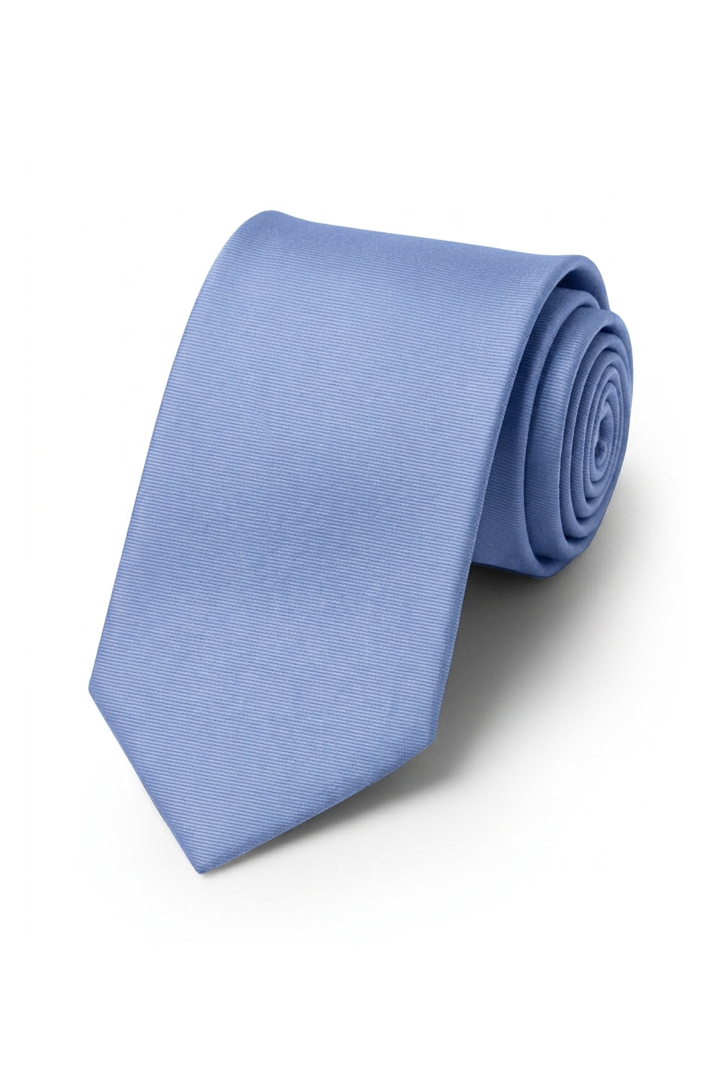 Ted Stanford Periwinkle (700) Modern Solid Necktie
