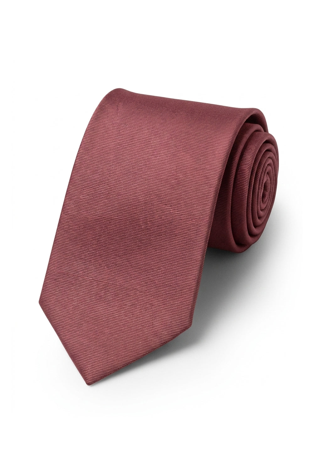 Ted Stanford Rosewood Modern Solid Necktie