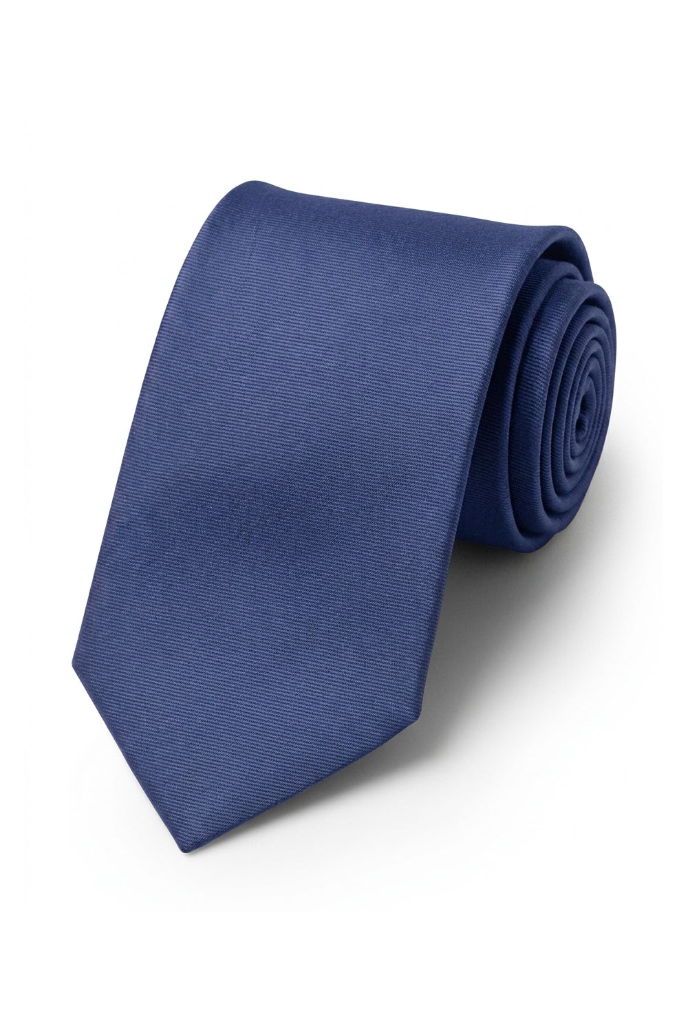 Ted Stanford Sapphire Modern Solid Necktie