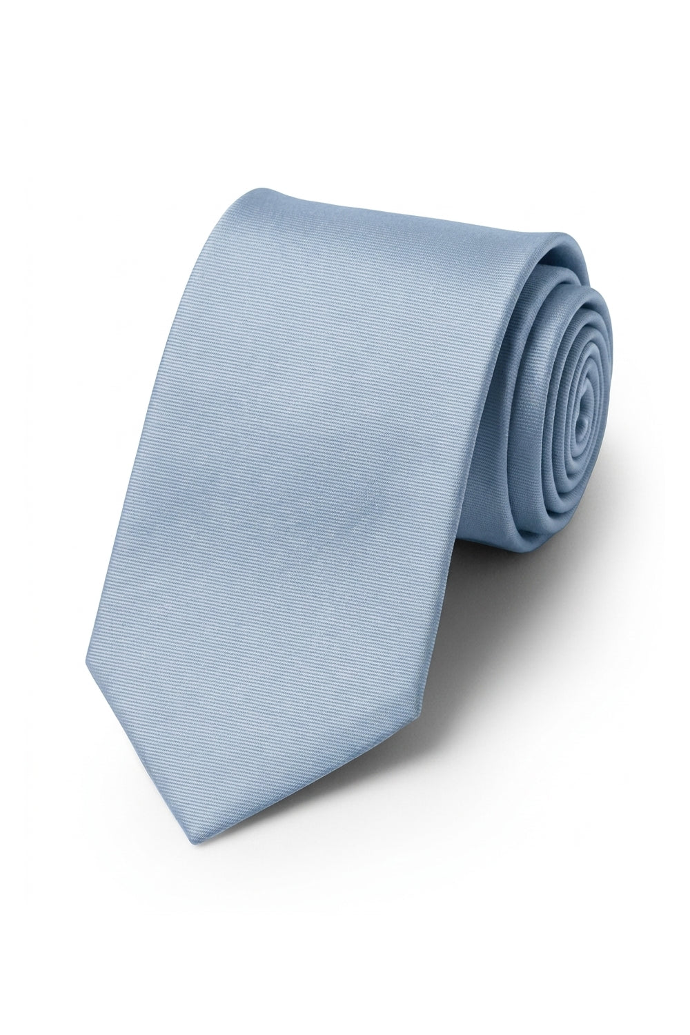 Ted Stanford Sky Modern Solid Necktie