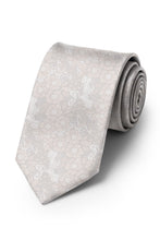 Ted Stanford Tan Blossom Floral Necktie