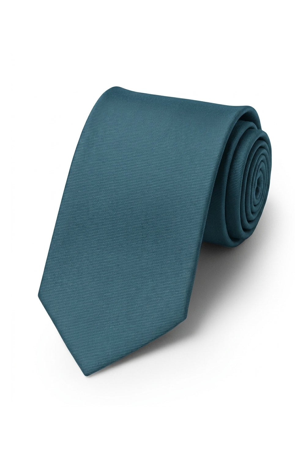 Ted Stanford Teal Modern Solid Necktie