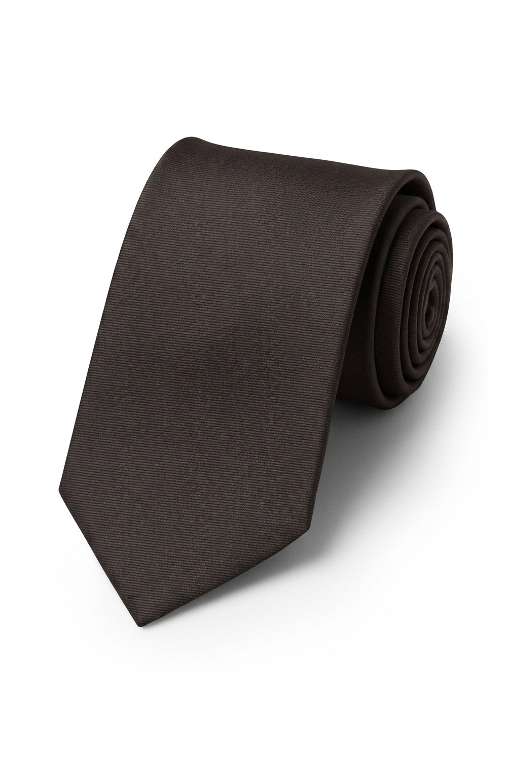 Ted Stanford VW Charcoal Modern Solid Necktie