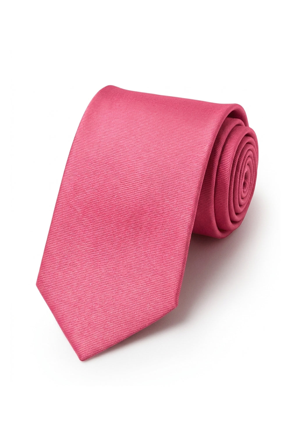 Ted Stanford Watermelon Modern Solid Necktie