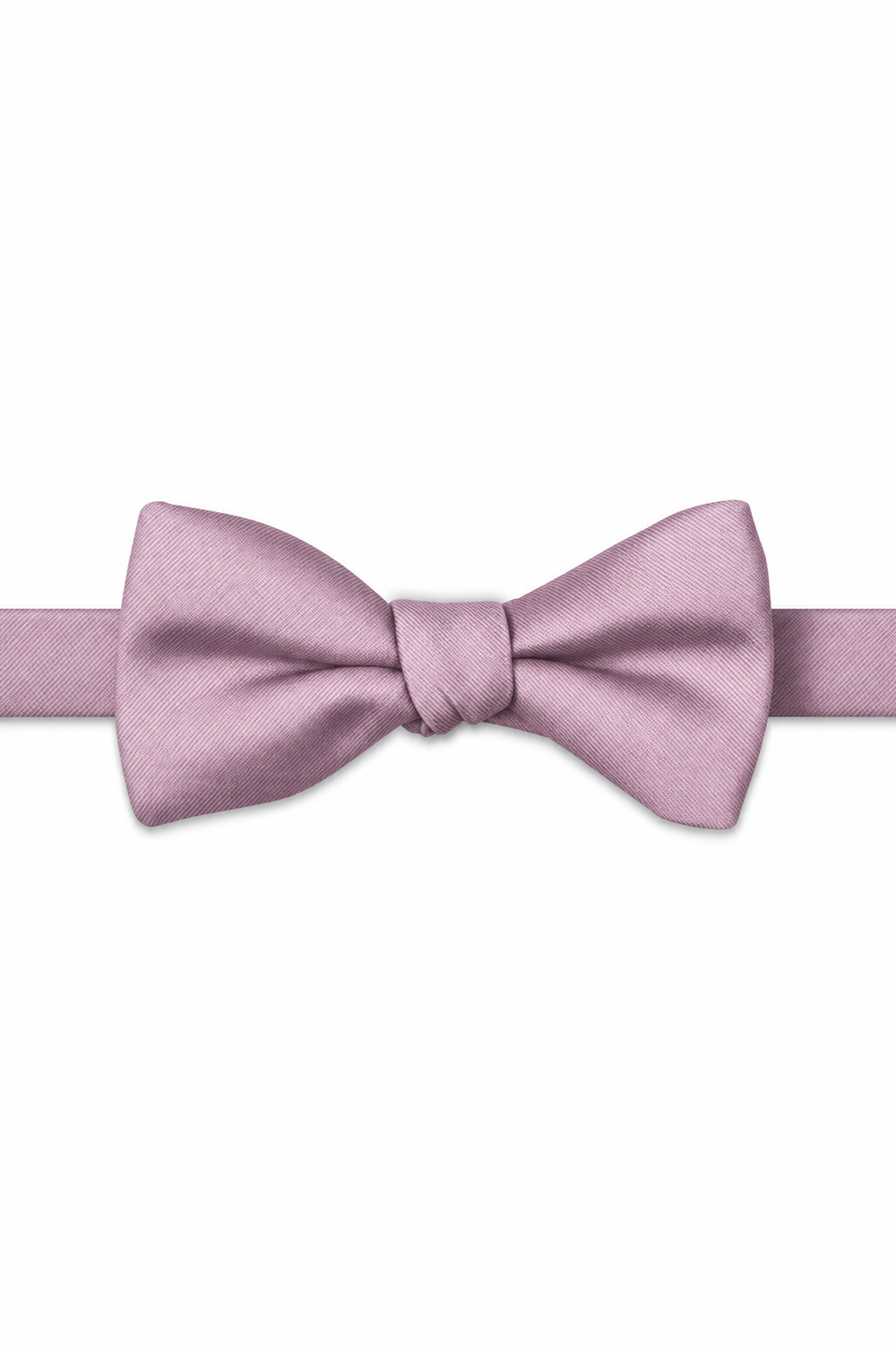 Tickled Modern Solid Bow Tie - pre-tied bow tie, front view