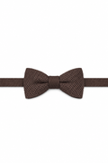Cristoforo Cardi Truffle Silk Knit Bow Tie