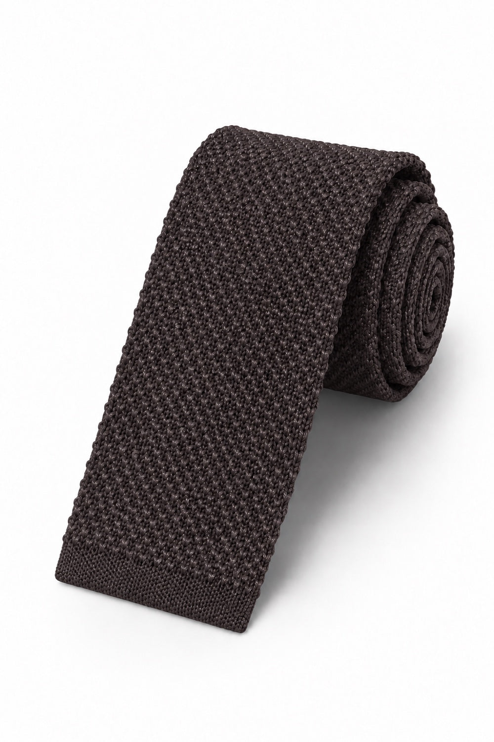Cristoforo Cardi Truffle Silk Knit Necktie