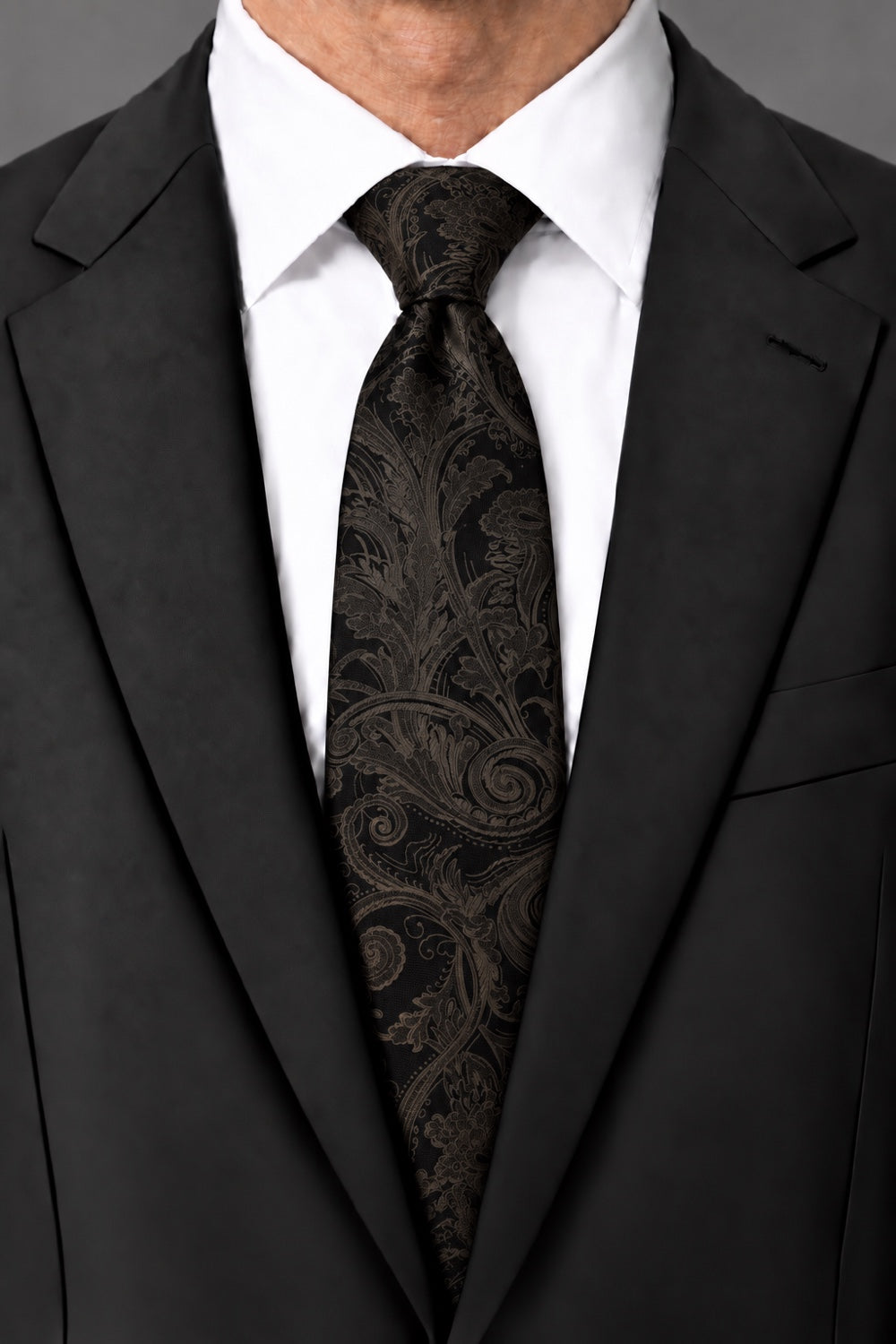 Cardi Truffle Tapestry Necktie