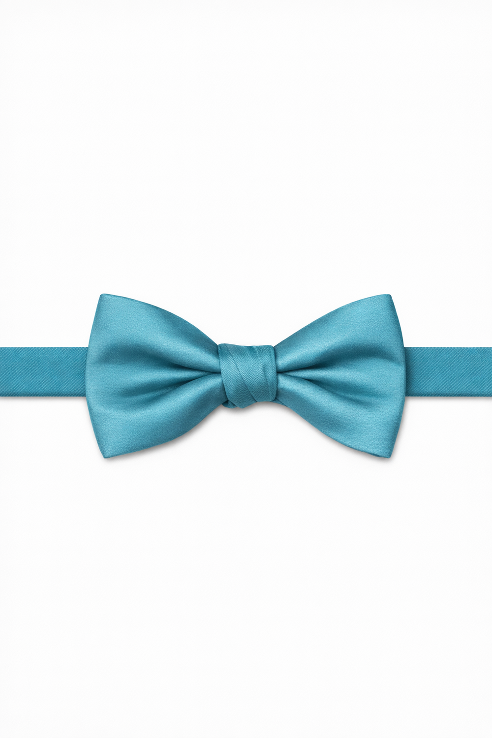 Cardi Pre-Tied Turquoise Luxury Satin Bow Tie
