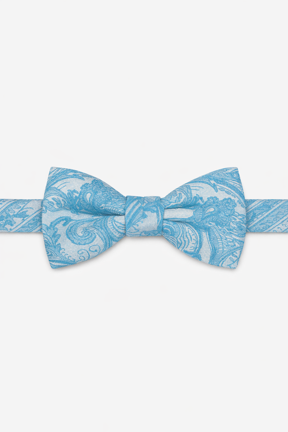 Cardi Pre-Tied Turquoise Tapestry Bow Tie